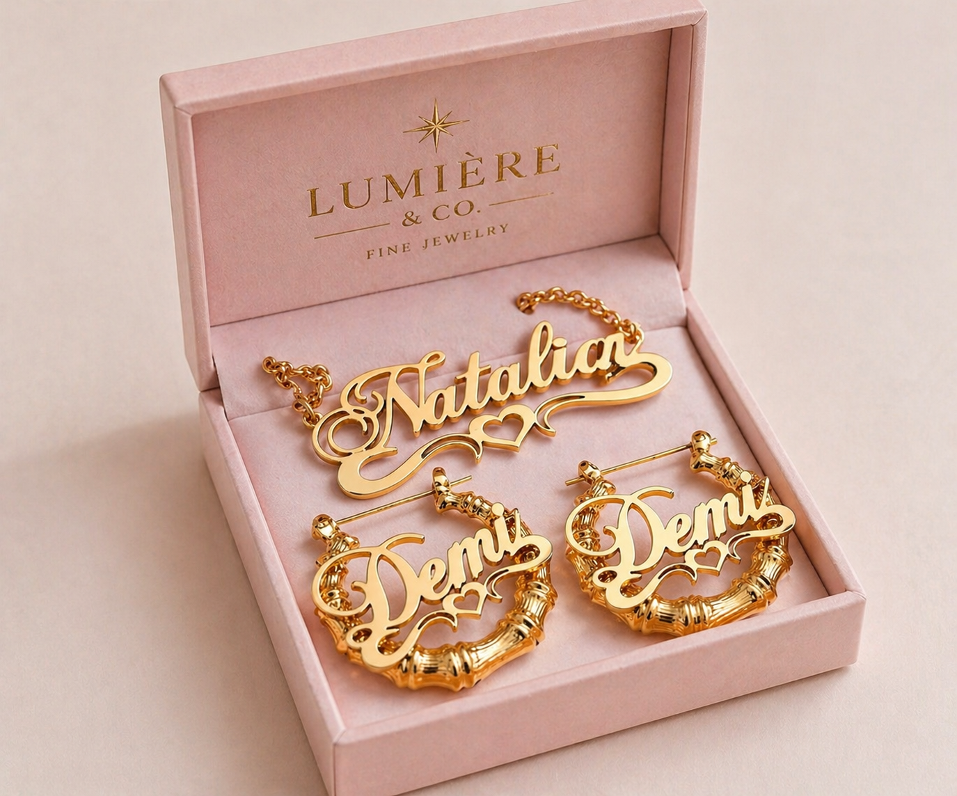 Signature Two-Piece Name Set